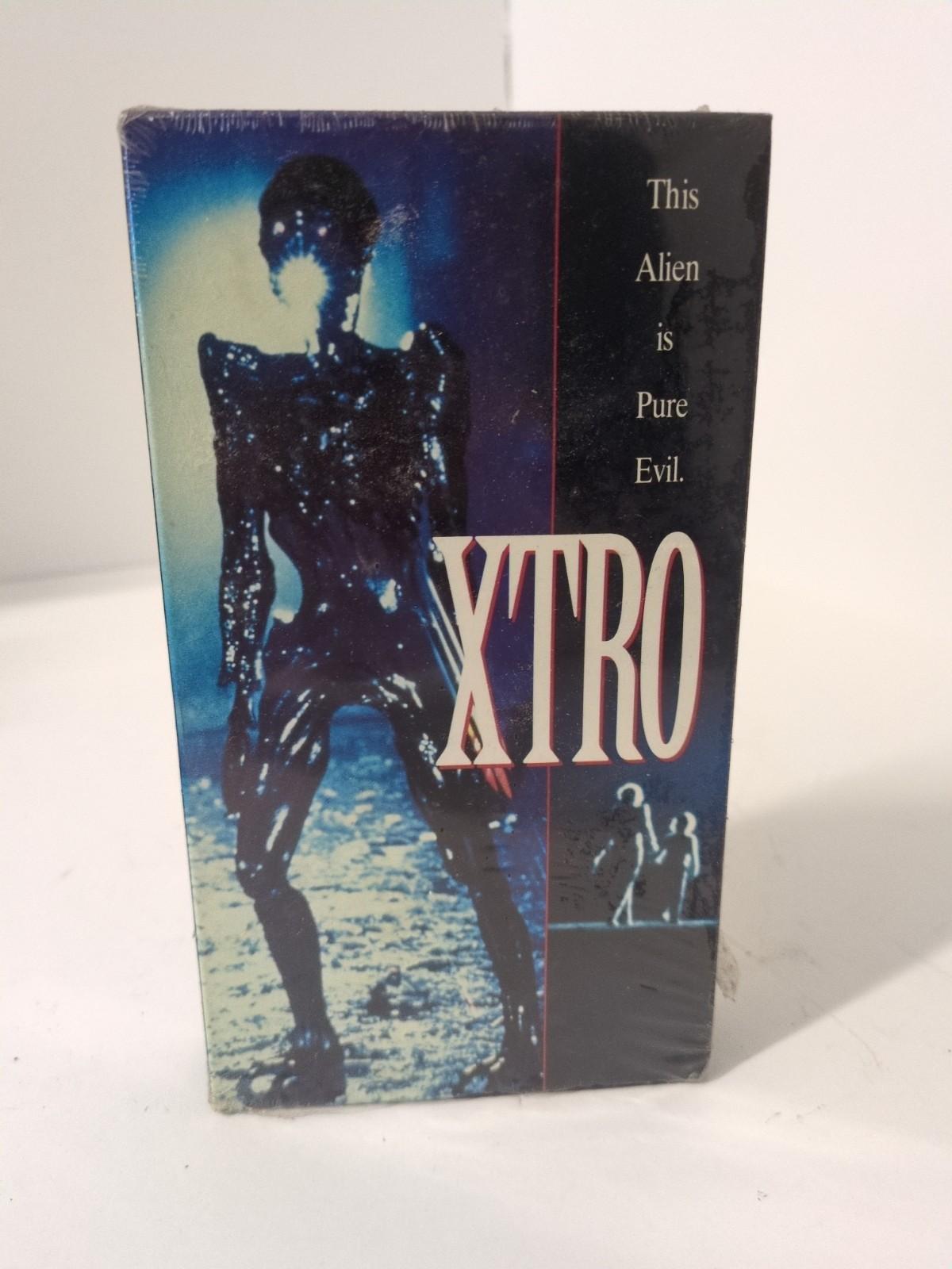 XTRO (1982) VHS New Line Home Video Columbia Tri-Star Horror Sci-Fi RARE OOP