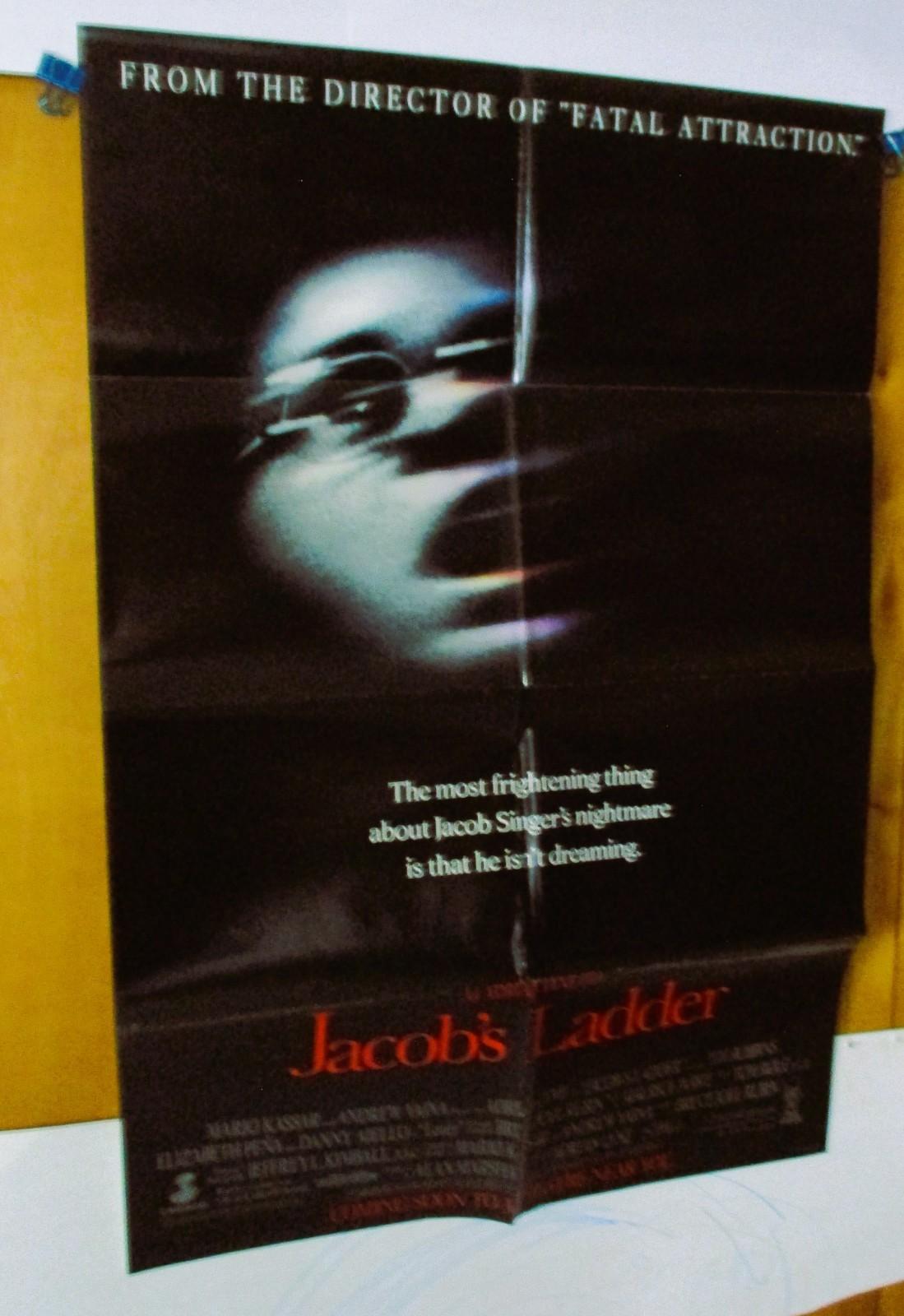 JACOBS LADDER ORIGINAL 1990 ADV 1SHT POSTER FLD TIM ROBBINS EX