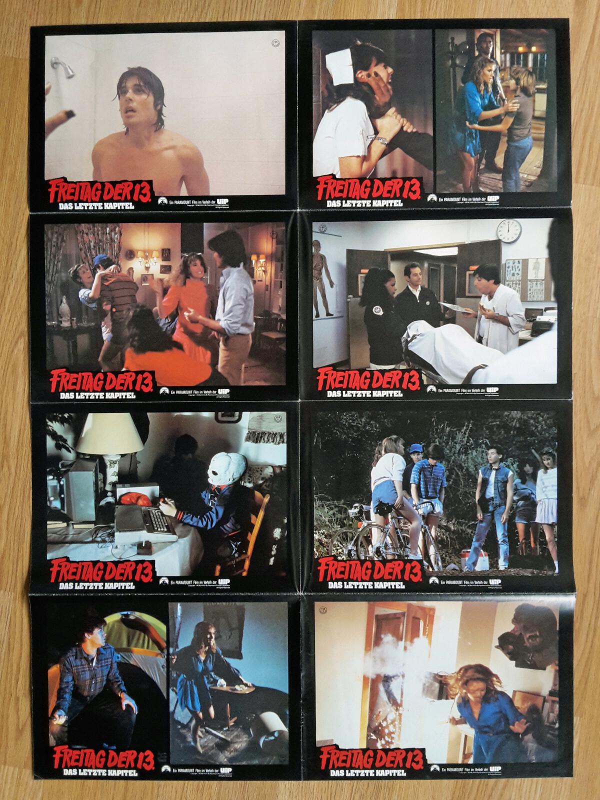 Friday the 13th FINAL CHAPTER German lobby card poster 1984 Slasher ZITO Horror