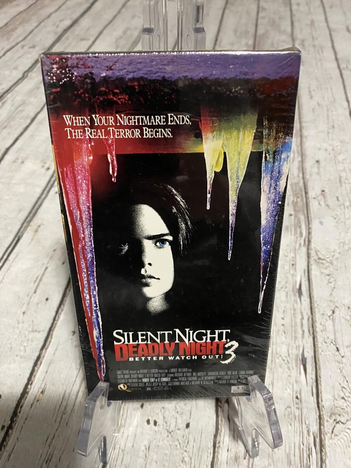 Silent Night, Deadly Night 3: Better Watch Out! (1989) VHS, 1992 BRAND NEW