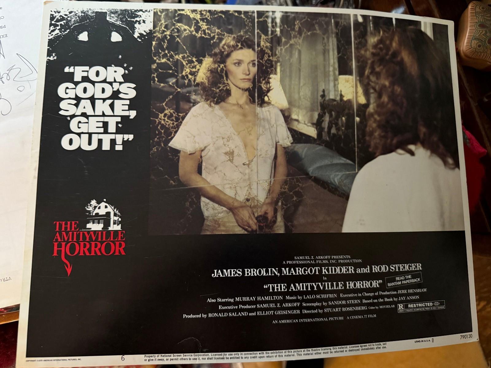 Amityville Horror, The 1979 American Int. 11x14" Horror Lobby Margaret Kidder