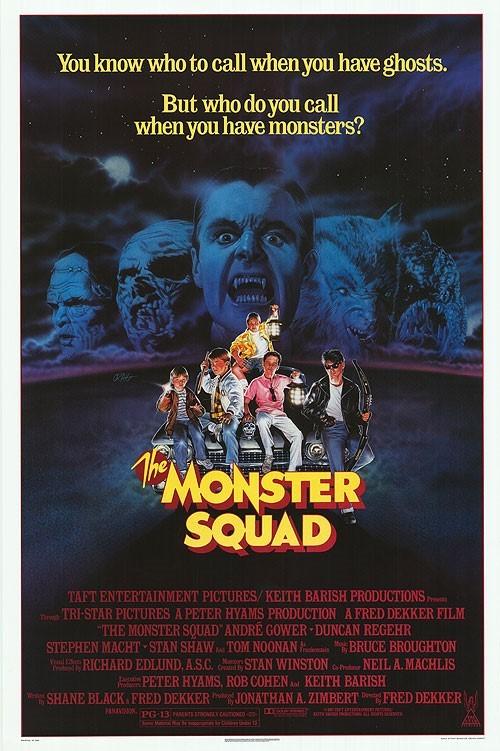 MONSTER SQUAD ORIGINAL ROLLED 27x41 THEATRICAL ONE SHEET MOVIE POSTER 1987