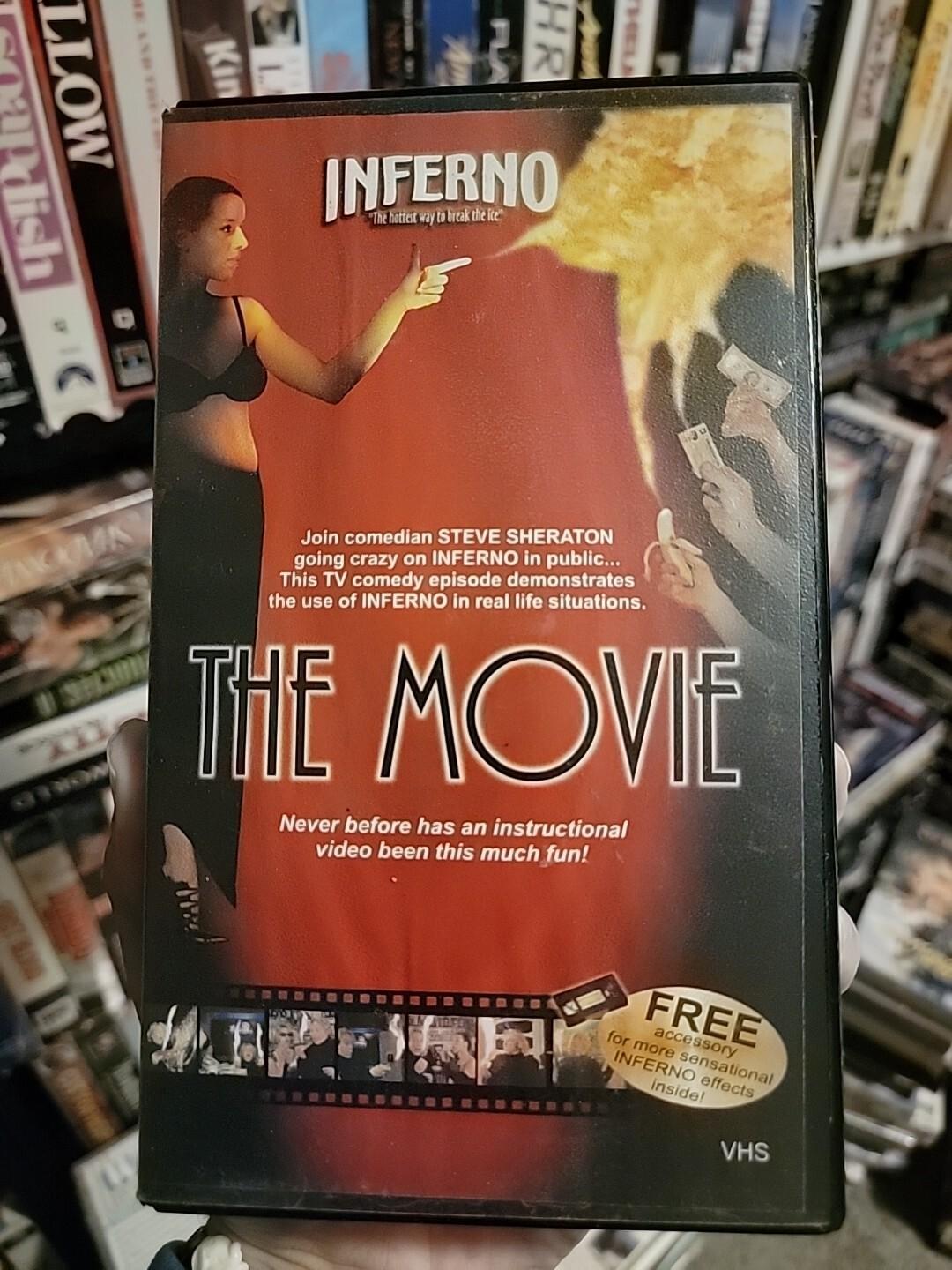 Inferno The Movie Instructional Video VHS Rare Hard To Find
