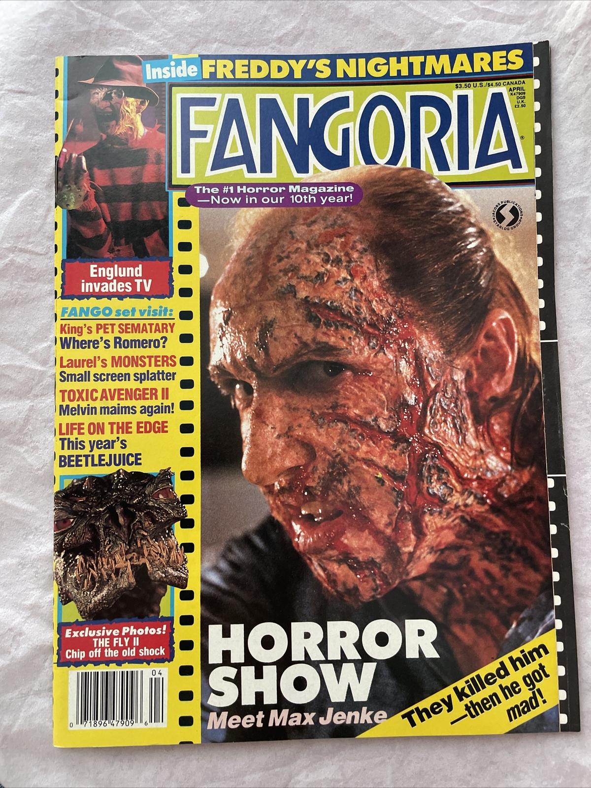 FANGORIA 81 April 1989 Pet Sematary, Fly II 