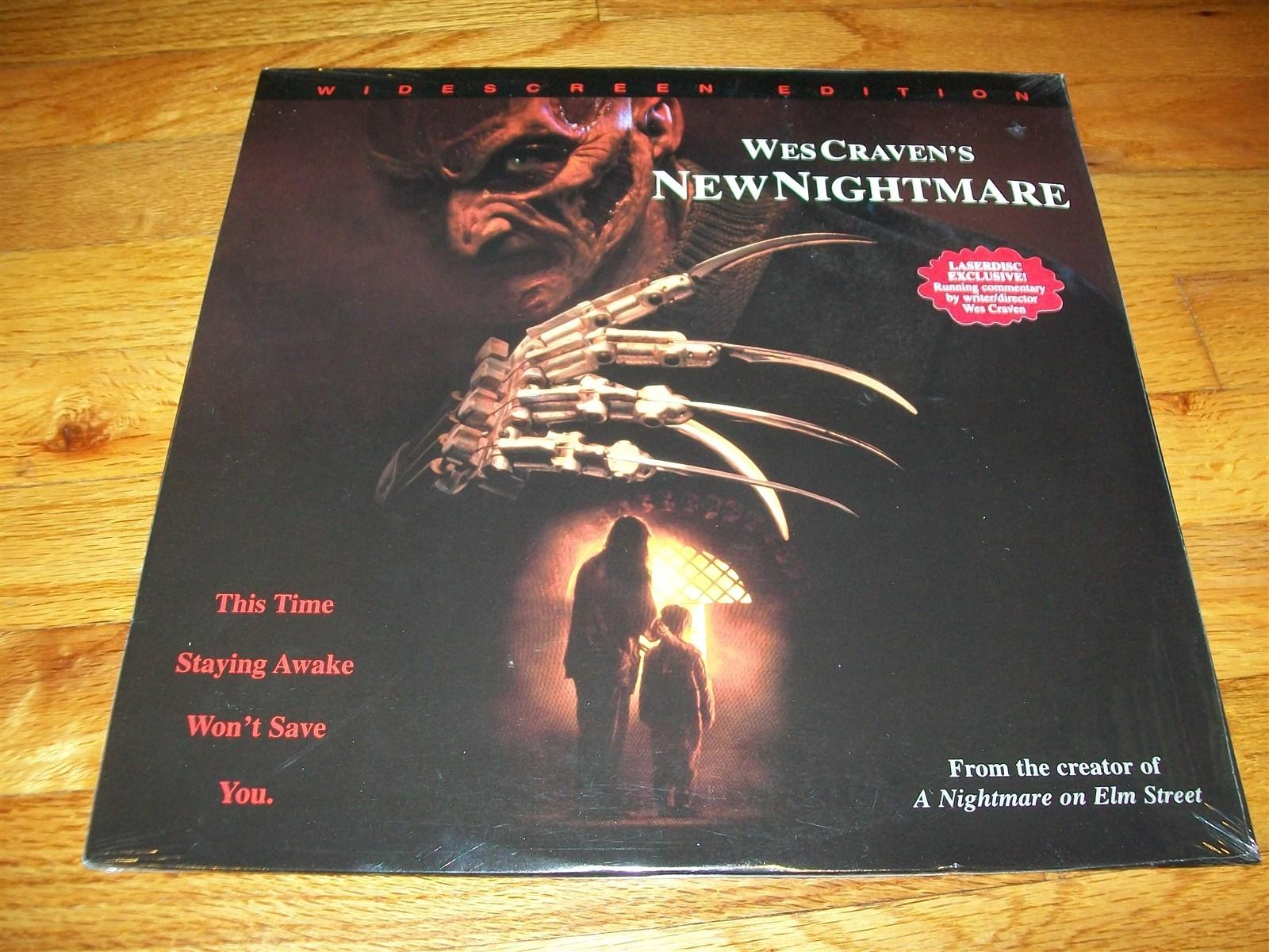 WES CRAVEN'S NEW NIGHTMARE Laserdisc LD WIDESCREEN FORMAT BRAND NEW VERY RARE!