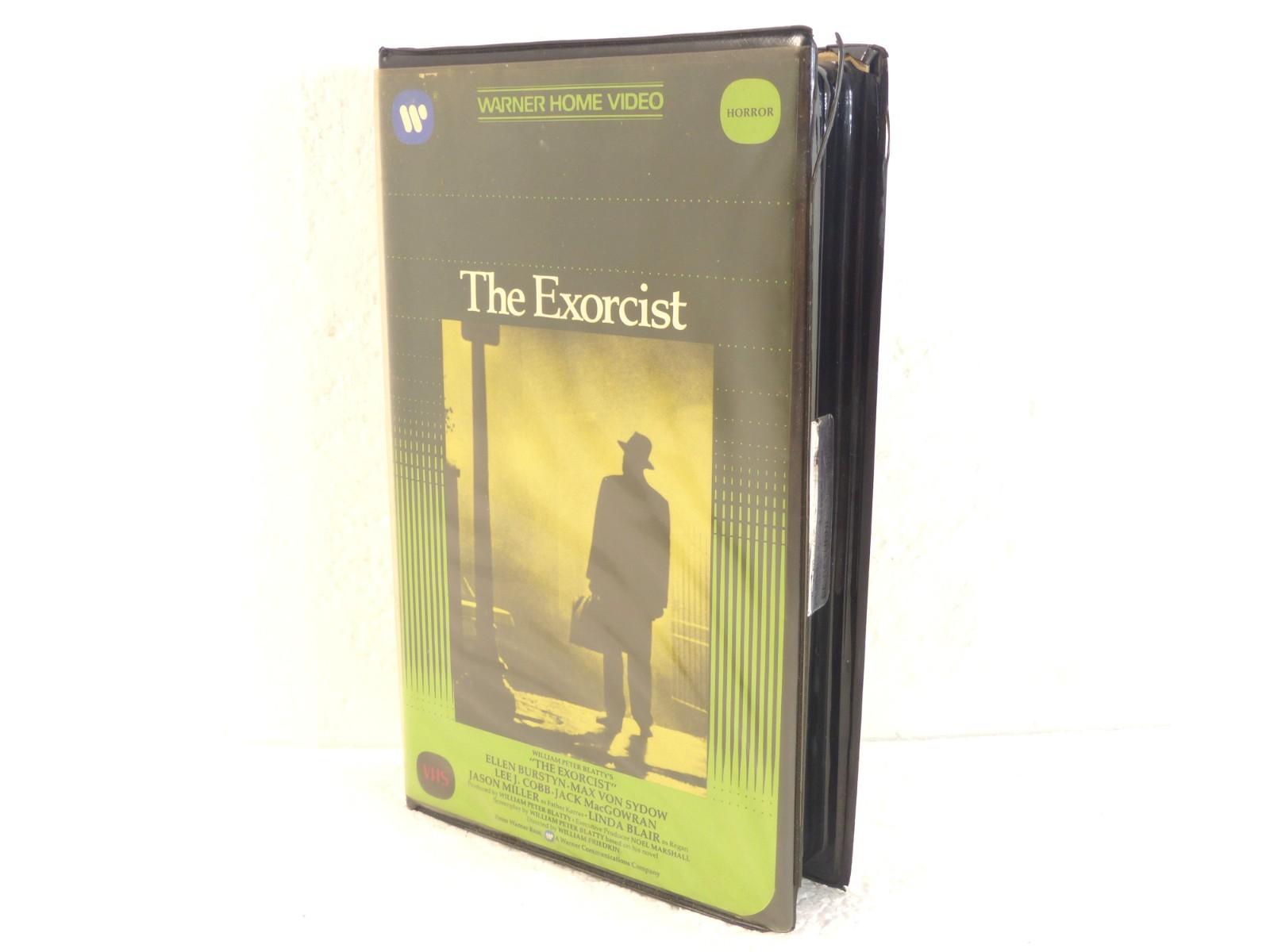 The Exorcist (VHS, 1979) 1973 Horror Warner Black Clamshell Early Release RARE!
