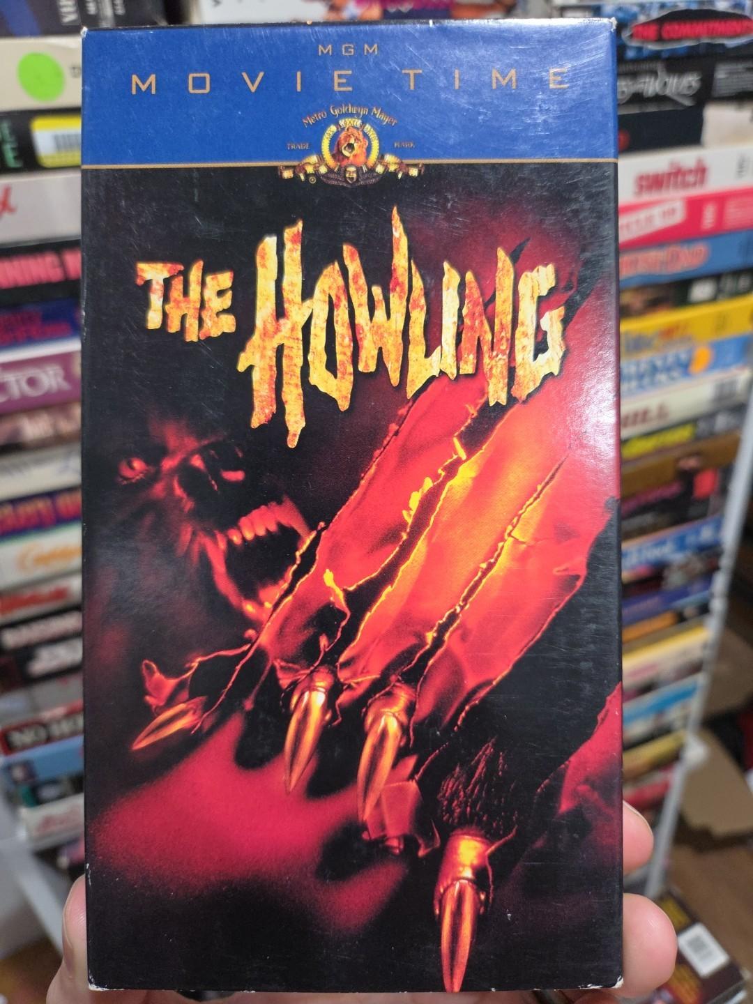 The Howling 1981 VHS Rare NON RENTAL LIKE NEW