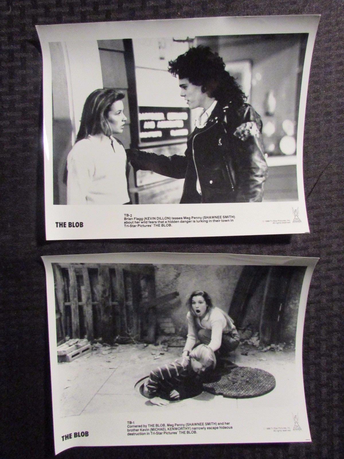 1988 THE BLOB Original Movie Promo Stills 8x10" FN 6.0 LOT of 6
