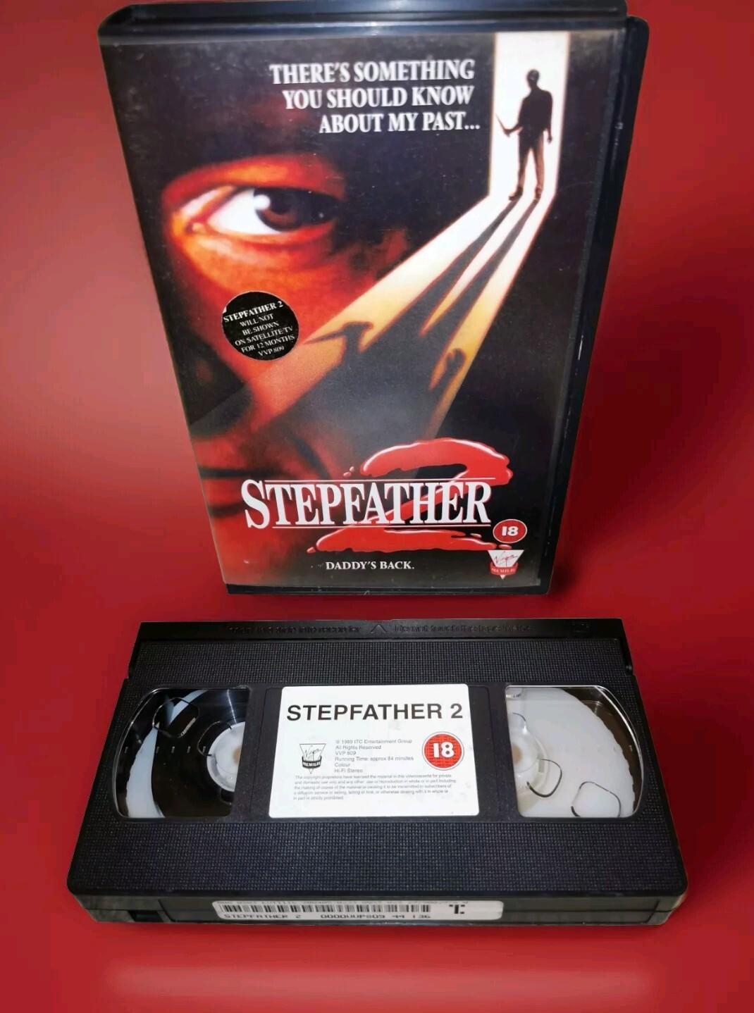 The Stepfather 2 VHS PAL - 1989 Original Virgin Embossed Big Box Great Condition