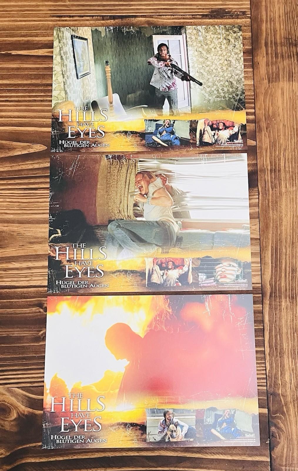 THE HILLS HAVE EYES 2006 Original German Lobby Cards Alexandra Aja