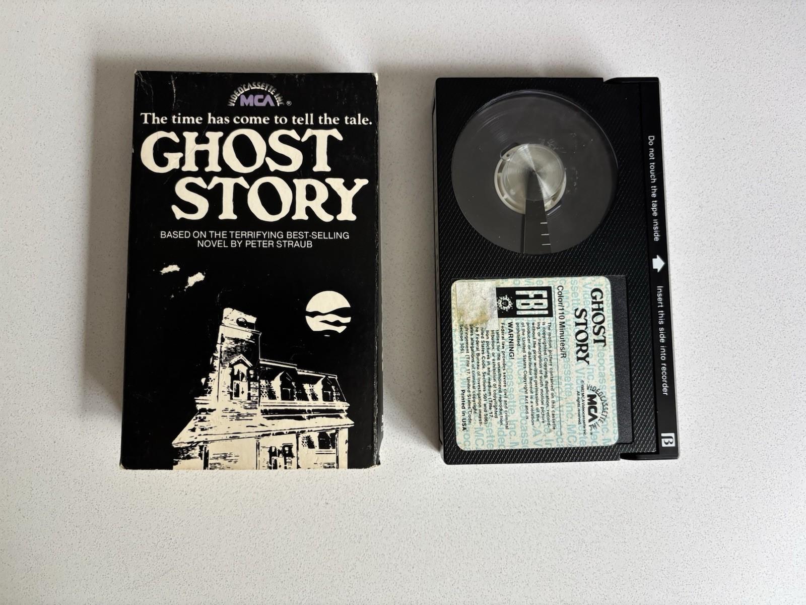 Ghost Story Beta Betamax Tape Vintage MCA 1981 Based On Peter Straub Novel