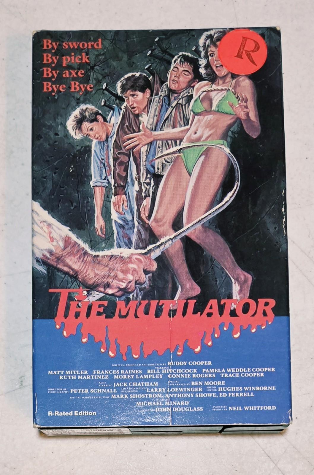The Mutilator Betamax 1984 Vestron Video Rare Vintage Horror Beta Tape NOT VHS