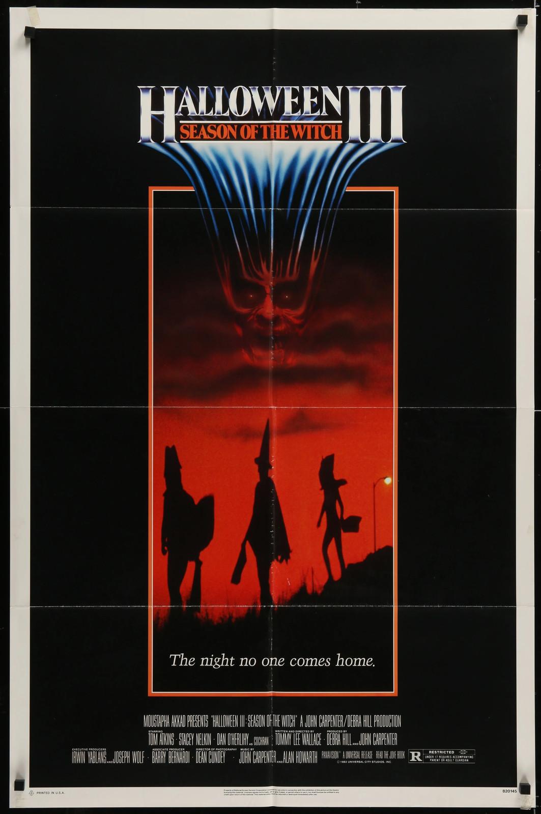 HALLOWEEN III: SEASON OF THE WITCH (1982) Original One Sheet 27x41 Poster