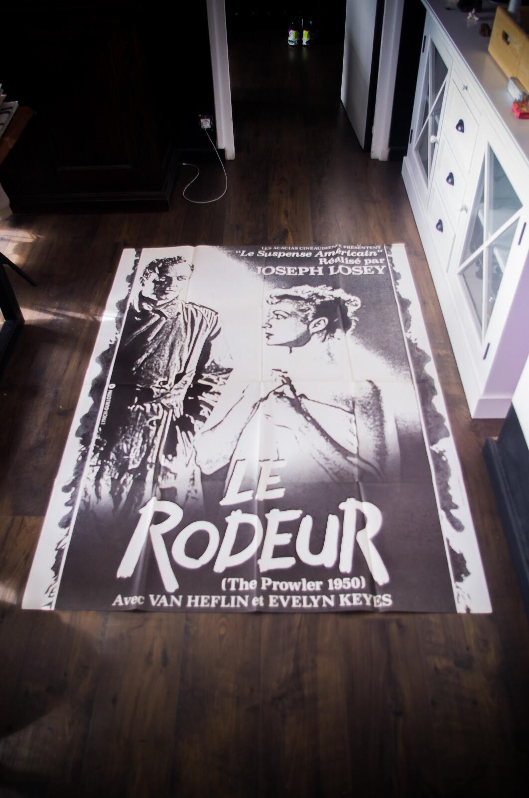 THE PROWLER Van Heflin French Grande Vintage Movie Poster Original R1980