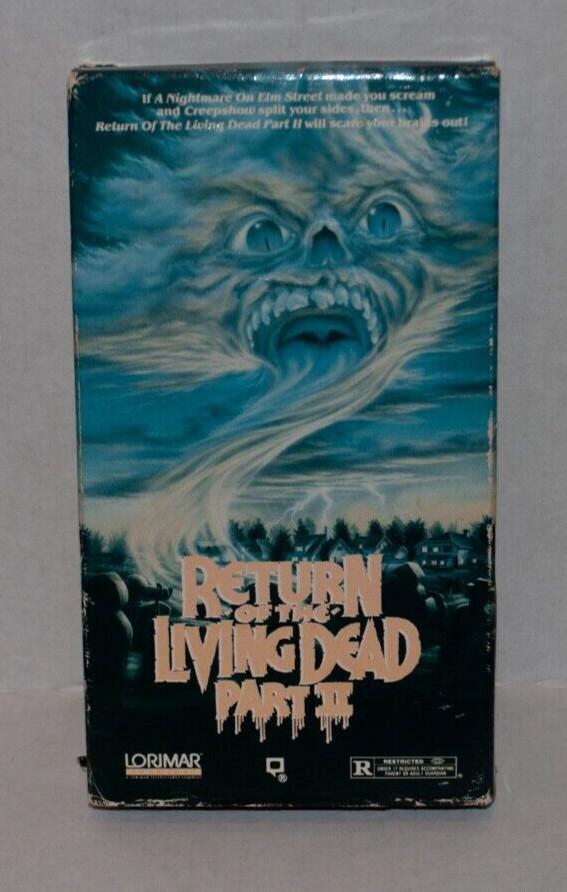 1988 Return of the Living Dead Part II 1993 VHS / 2 / Horror 