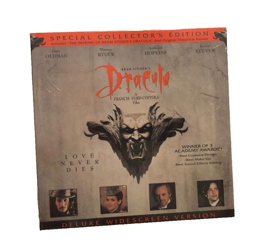 Bram Stoker's Dracula Laserdisc 1993 Vintage Widescreen No. 53436 Version Sealed