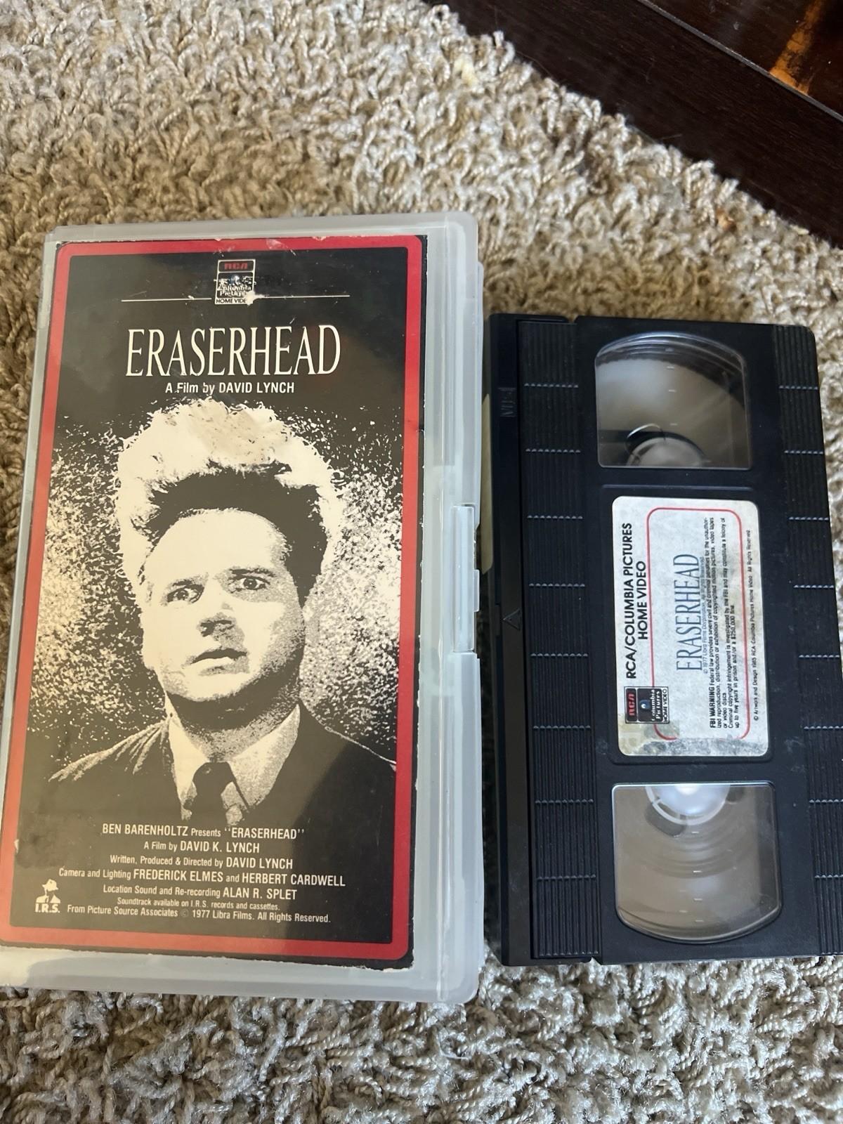 ERASERHEAD VHS