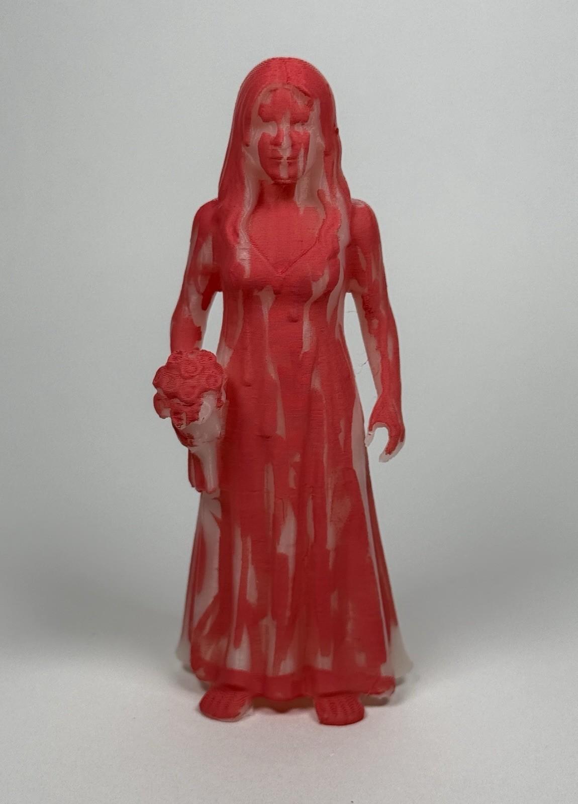 Carrie (1976) Handpainted Glow In The Dark Toy