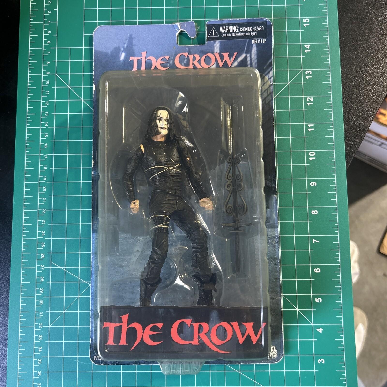 RARE The Crow ERIC DRAVEN Reel Toys 7" Action Figure NIB