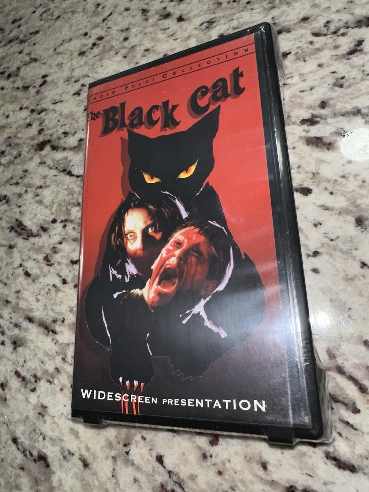 The Black Cat VHS Lucio Fulci Collection Sealed 1981
