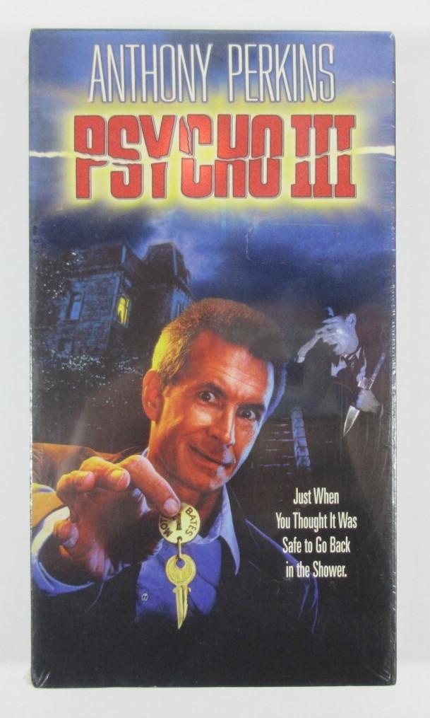NEW/SEALED VHS TAPE "Psycho III (1986)" Goodtimes Home Video 1997 (Part 3)