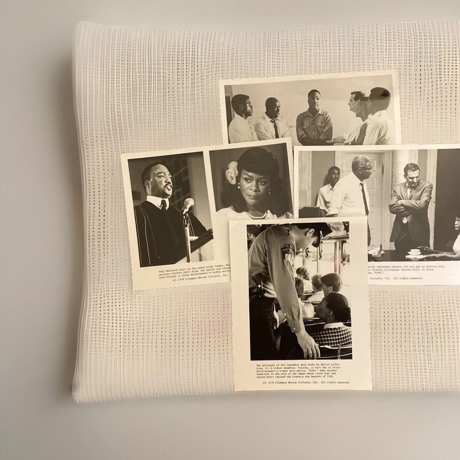King Martin Luther King Jr 1978 Vintage Lot Of 4 TV Mini Series Press Photos