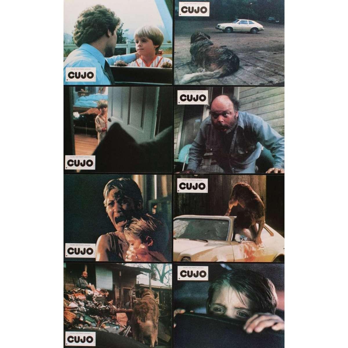 CUJO French Lobby Cards - 1983 - Stephen King novel, Dee Wallace