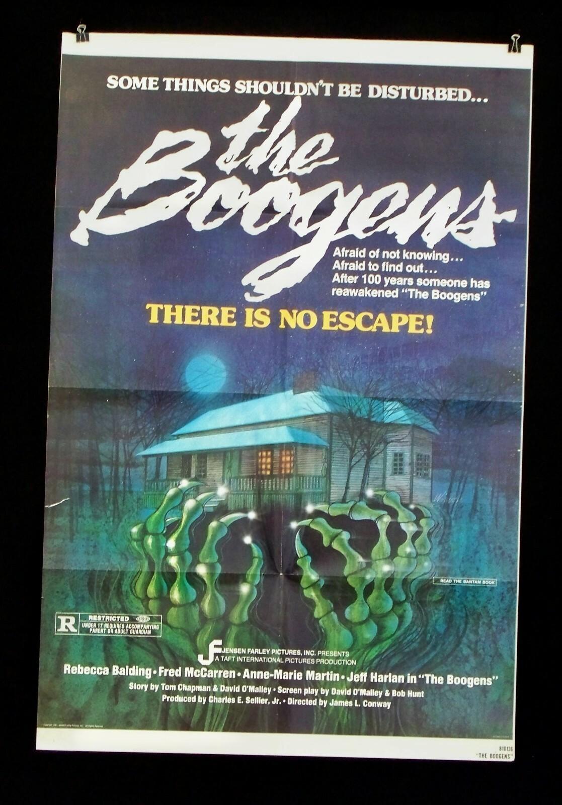 THE BOOGENS / Original 1981 One Sheet Movie Poster