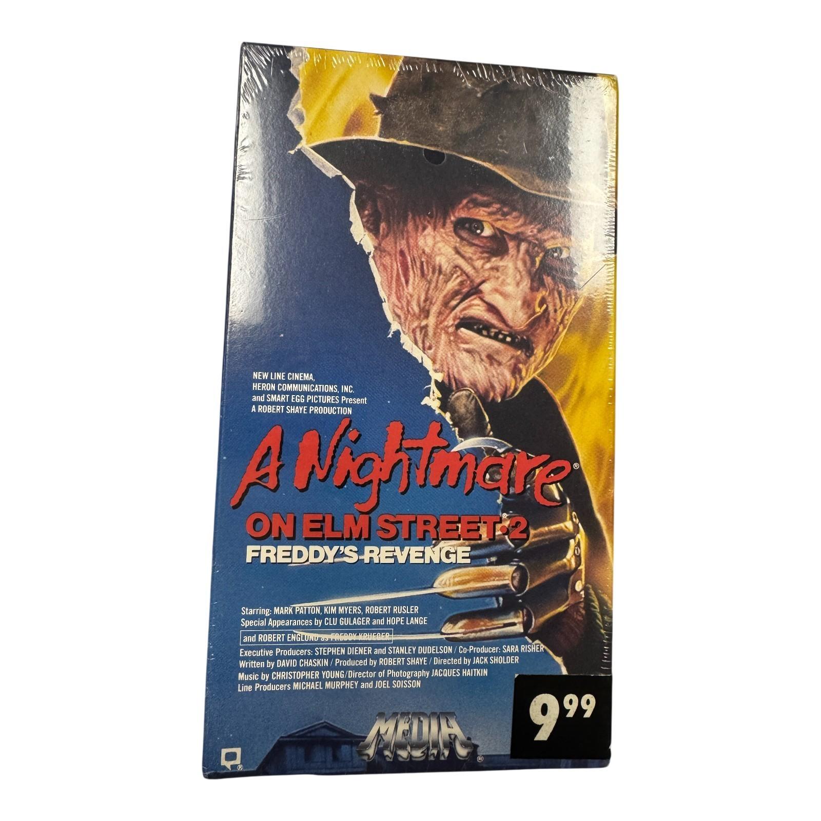 A Nightmare on Elm Street 2 Freddy's Revenge VHS Horror 1985 -New Sealed