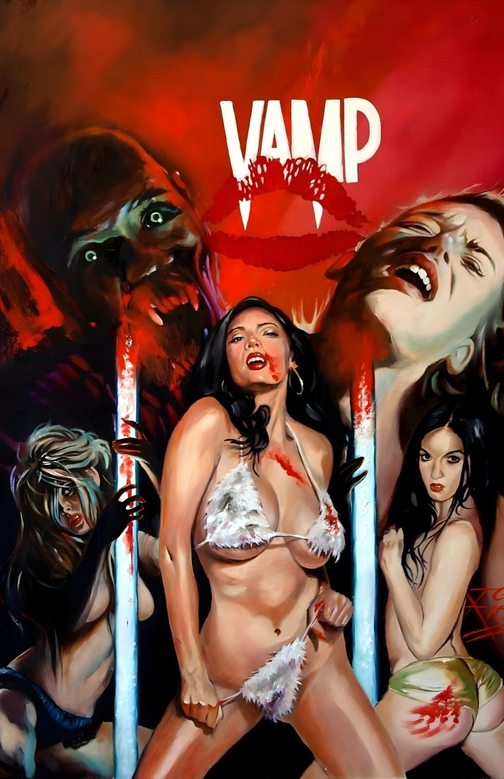Vamp 1986 Movie Poster Wall Art Made in USA A