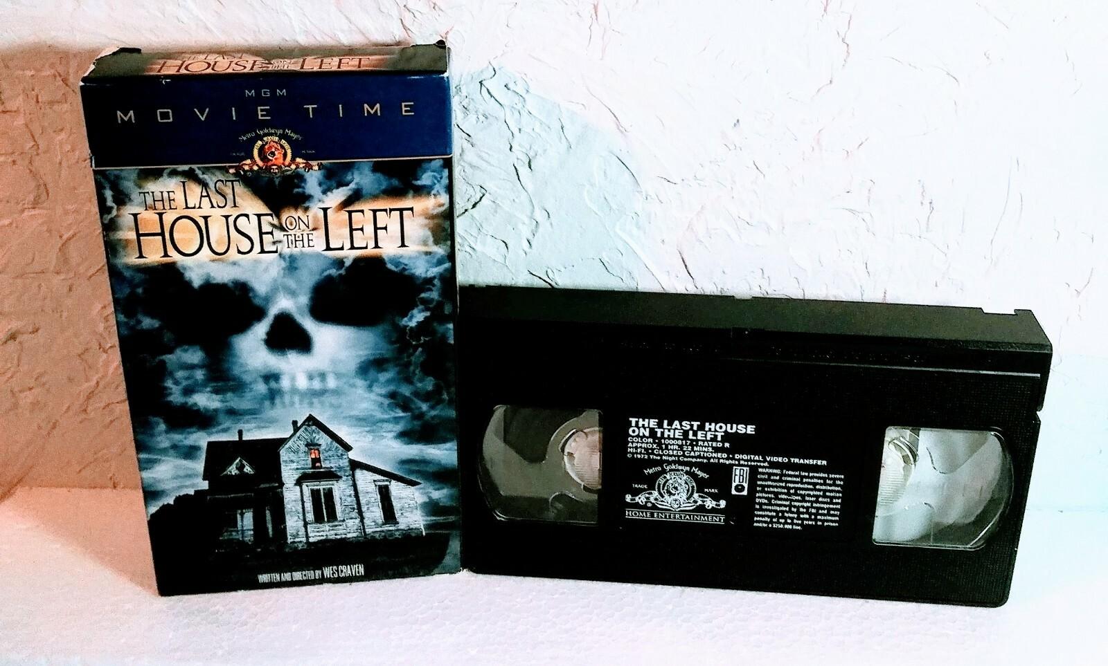 The Last House On The Left VHS 1972 Wes Craven, Horror 