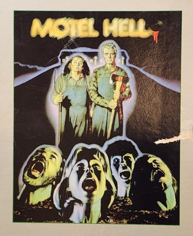 MOTEL HELL VHS VINTAGE 1980 FIRST RELEASE MGM/UA HOME VIDEO RARE COVER VARIANT