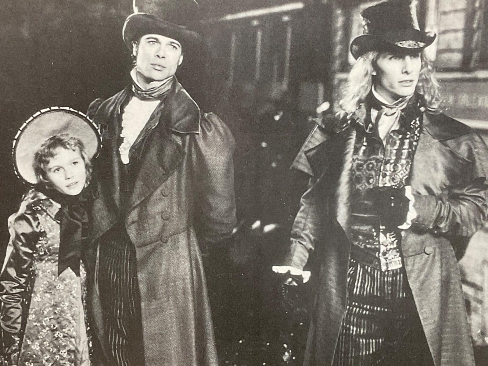 Interview with the Vampire Rice Pitt Cruise Dunst Post Lobby Card 1994 4x6 Group