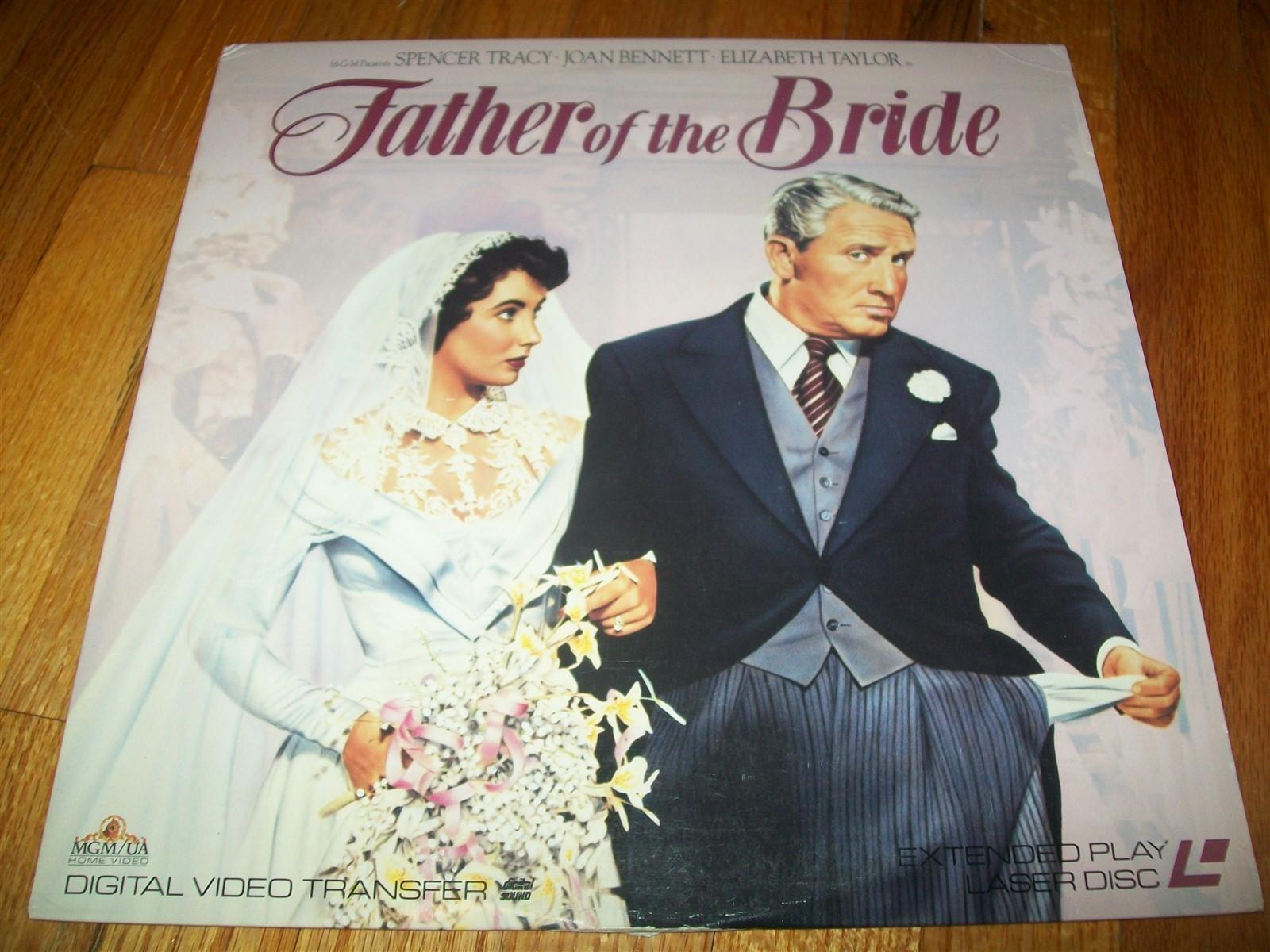 FATHER OF THE BRIDE Laserdisc LD VERY GOOD CONDITION VERY RARE ORIGINAL W/TAYLOR