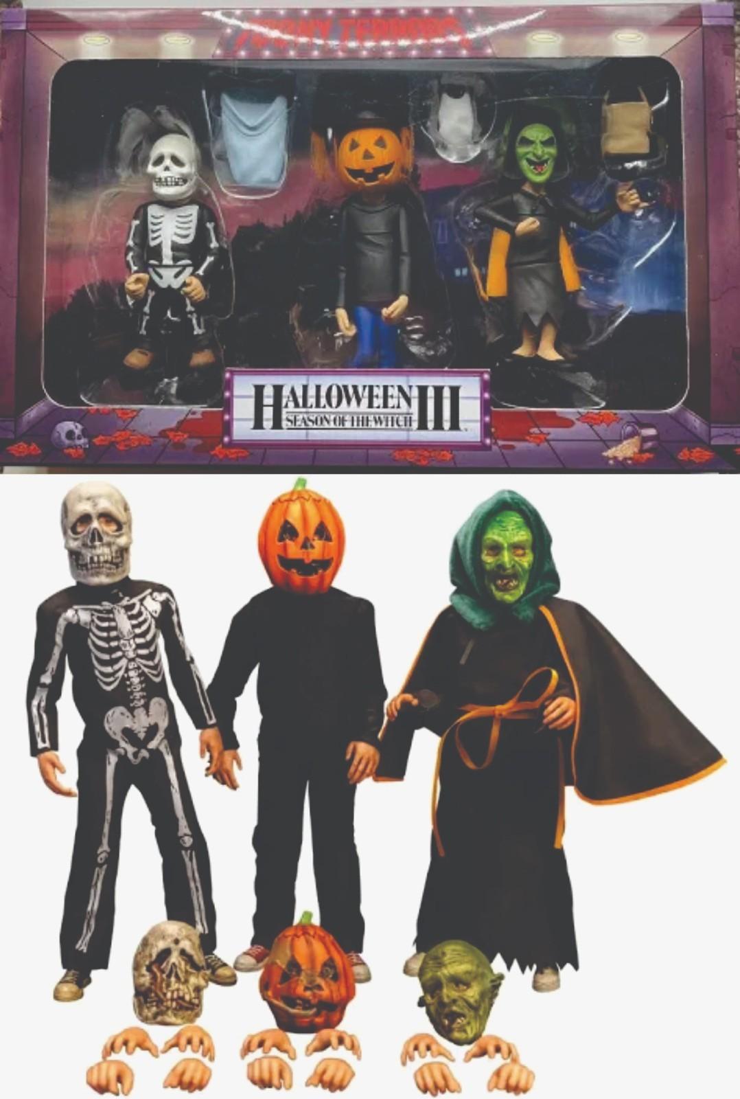 Neca Toony Terrors Halloween III Season of the Witch Figure Set