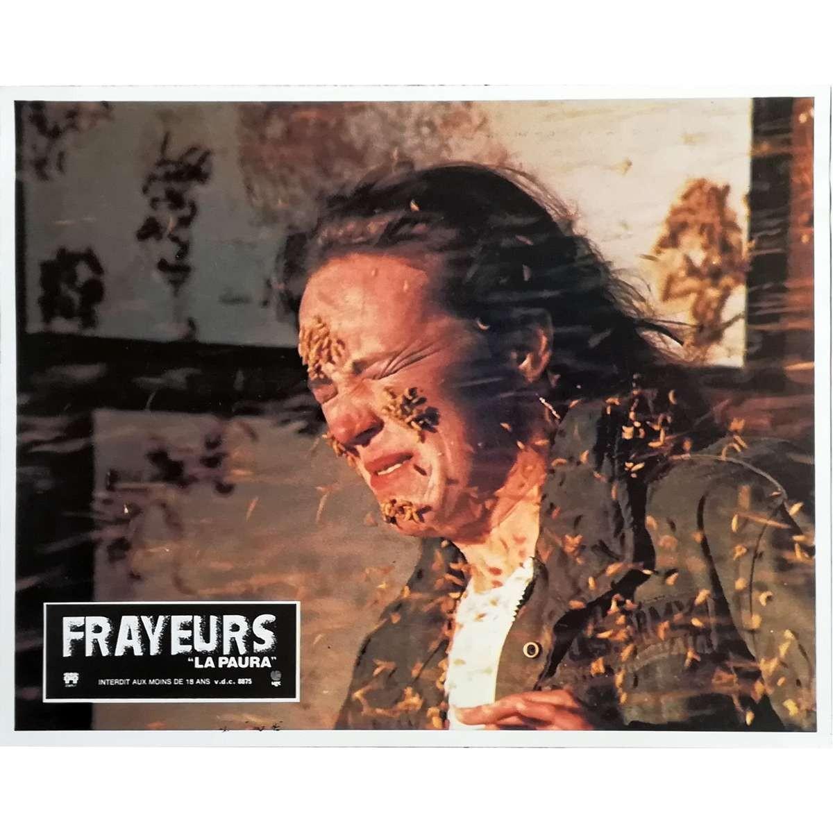 THE CITY OF THE LIVING DEAD Original Lobby Card N03 - 9x12 in. - 1980 - Lucio Fu