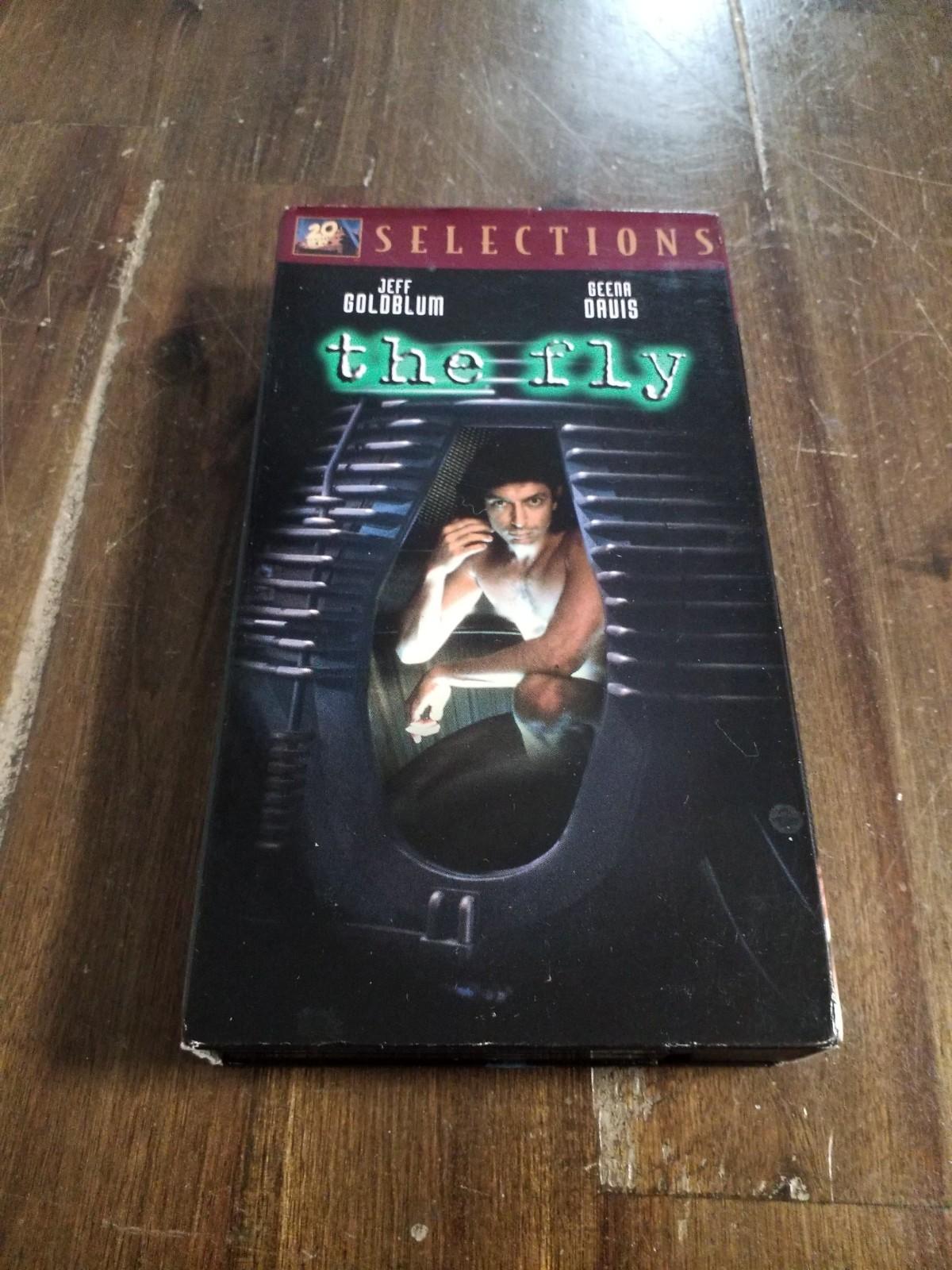 The Fly (VHS, 1986) Jeff Goldbloom vintage horror movie David Cronenberg 