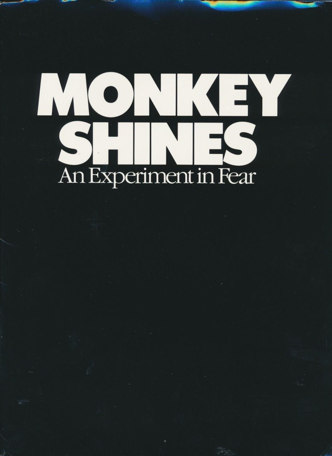 Monkey Shines (1988) - Original Movie Press Kit w/Photos & Notes