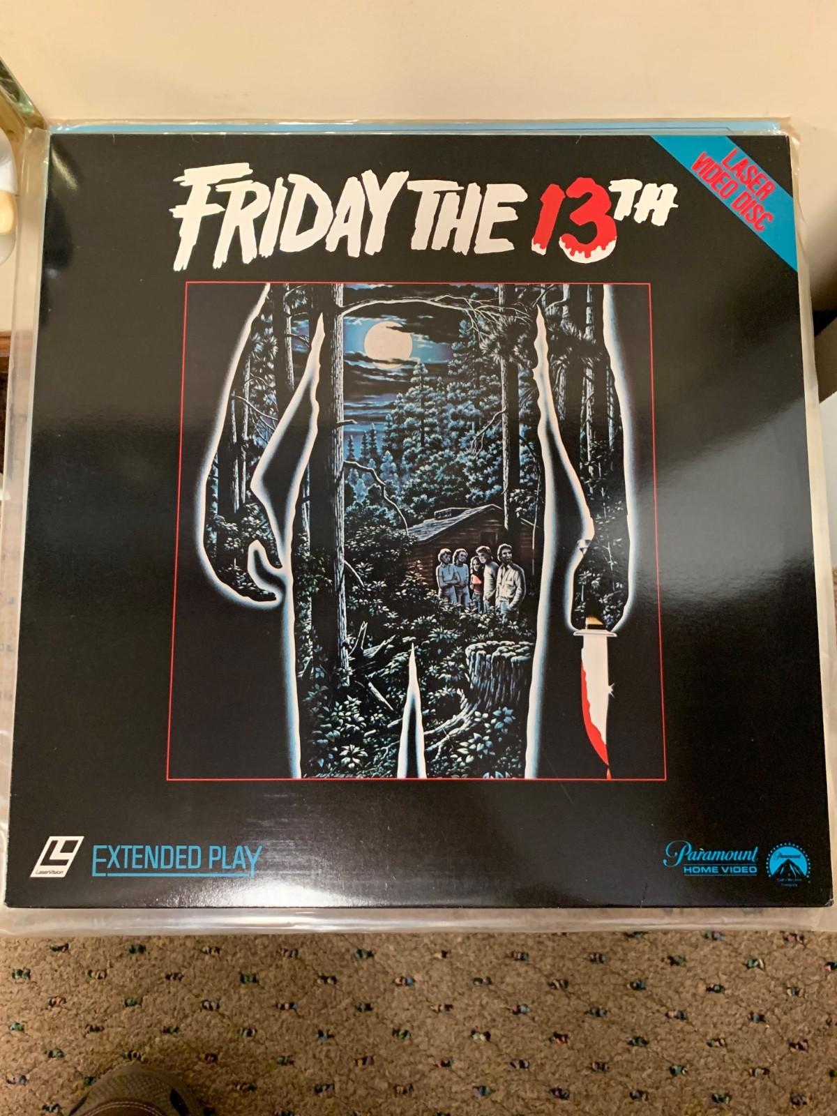 Friday the 13th Laserdisc 1980 Extended Play as close to MINT as possible imo!