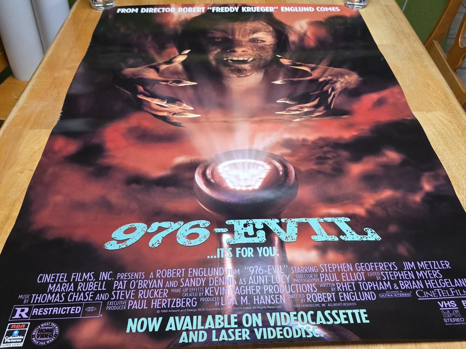 1989 Movie Poster 976-Evil "It's For You!" 27 X40