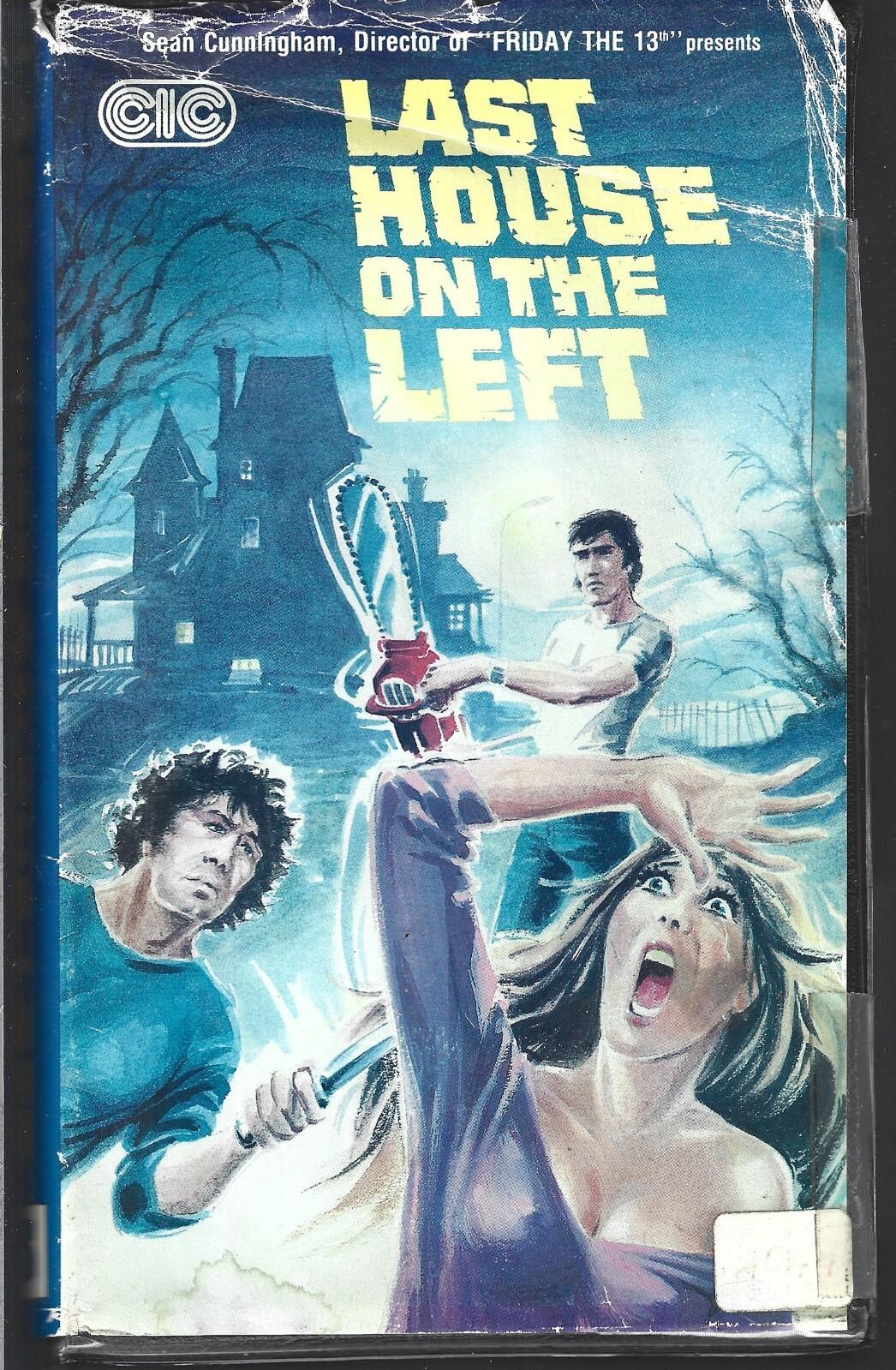 LAST HOUSE ON THE LEFT VHS VIDEO TAPE MOVIE (1972) WES CRAVEN, HTF CANADIAN VHS