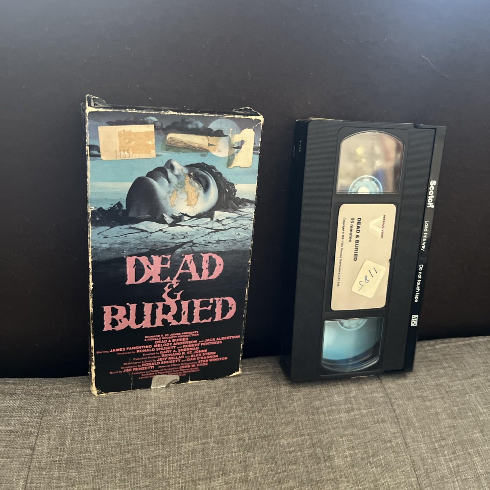 Dead and Buried - 1981(vhs) -cib **untested** - jw
