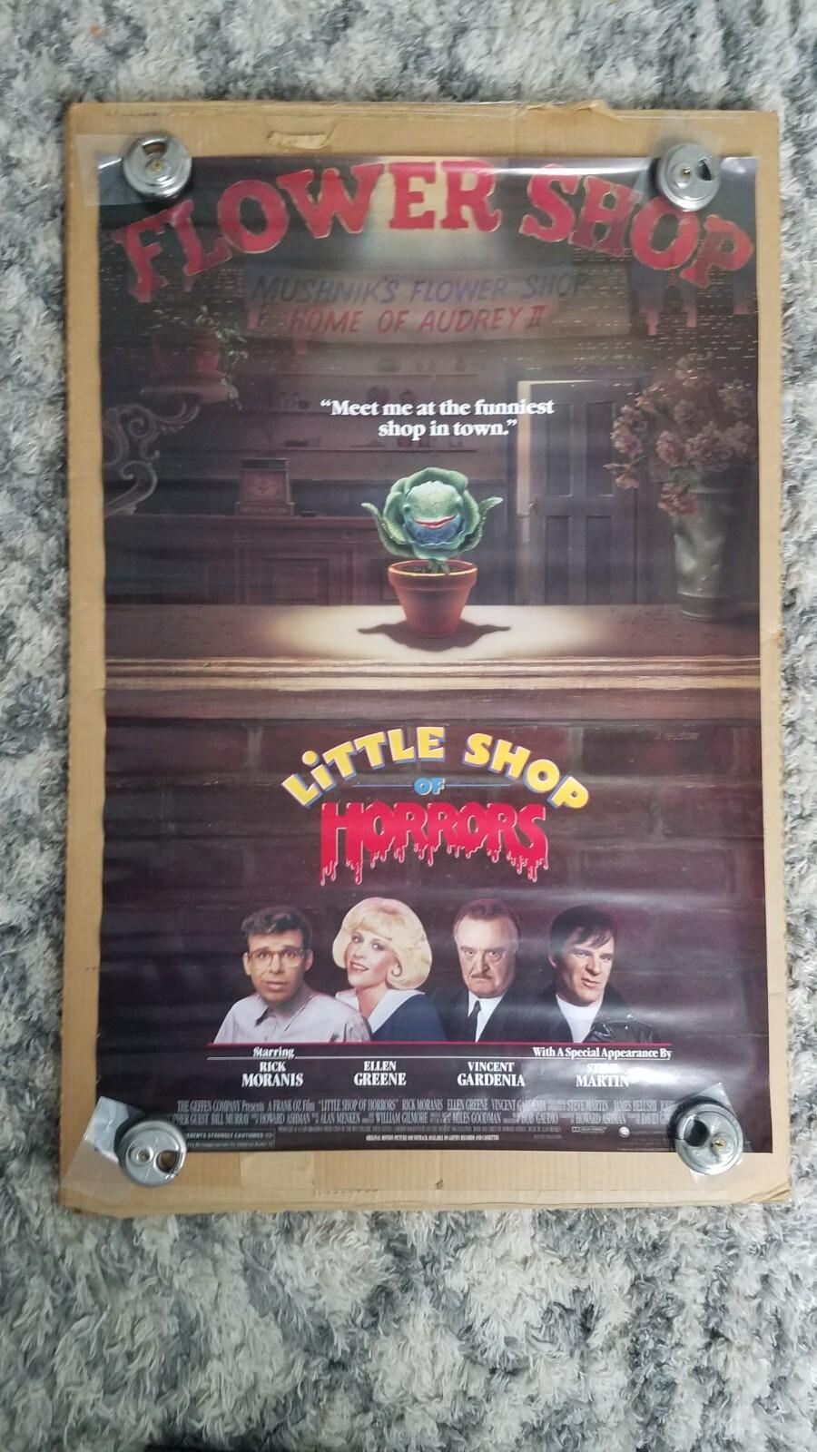 LITTLE SHOP OF HORRORS Original One Sheet Movie Poster - 1986 - ROLLED! DS VG/NM