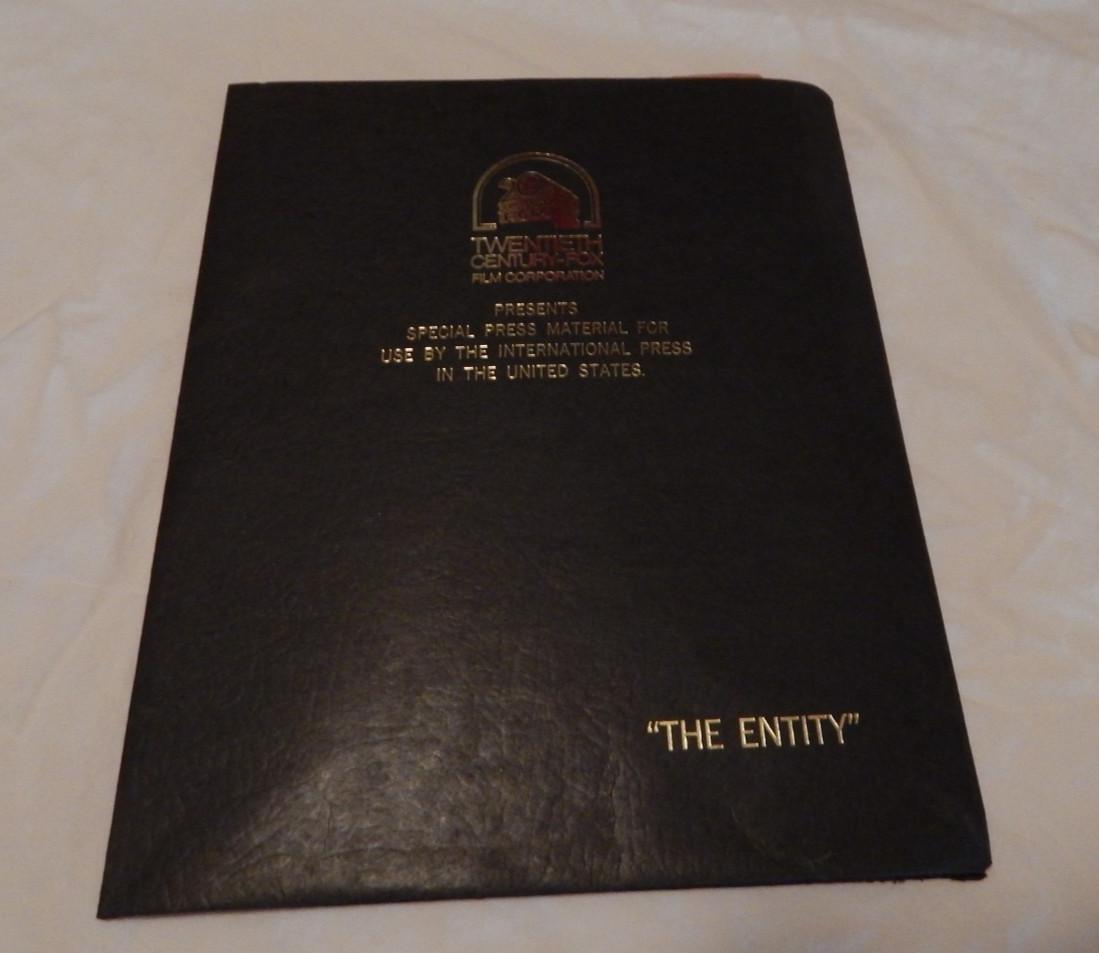 Vintage Movie Press Kit Original 20th Century Fox The Entity