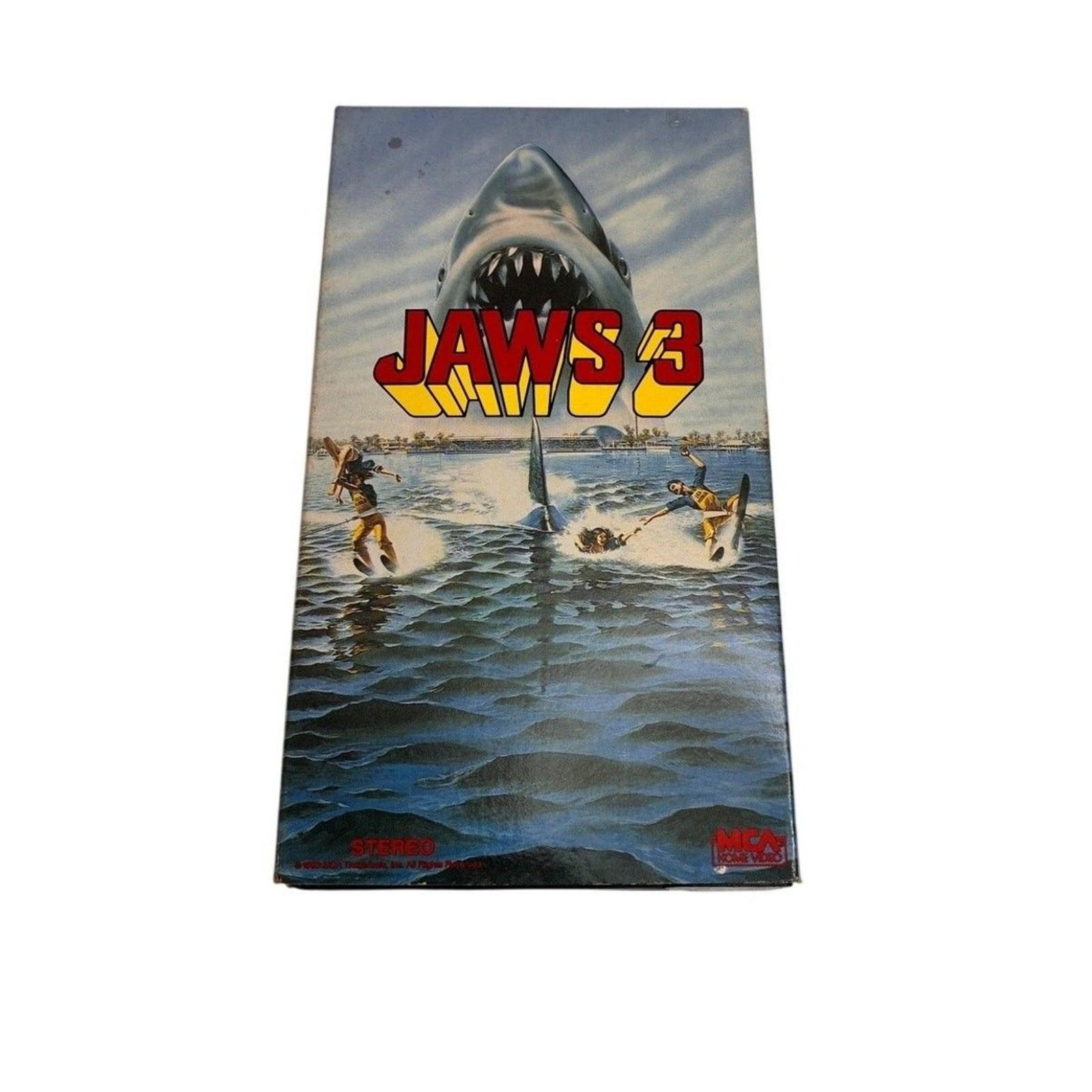 Jaws 3 VHS 1983 Thriller MCA Home Video Original Release