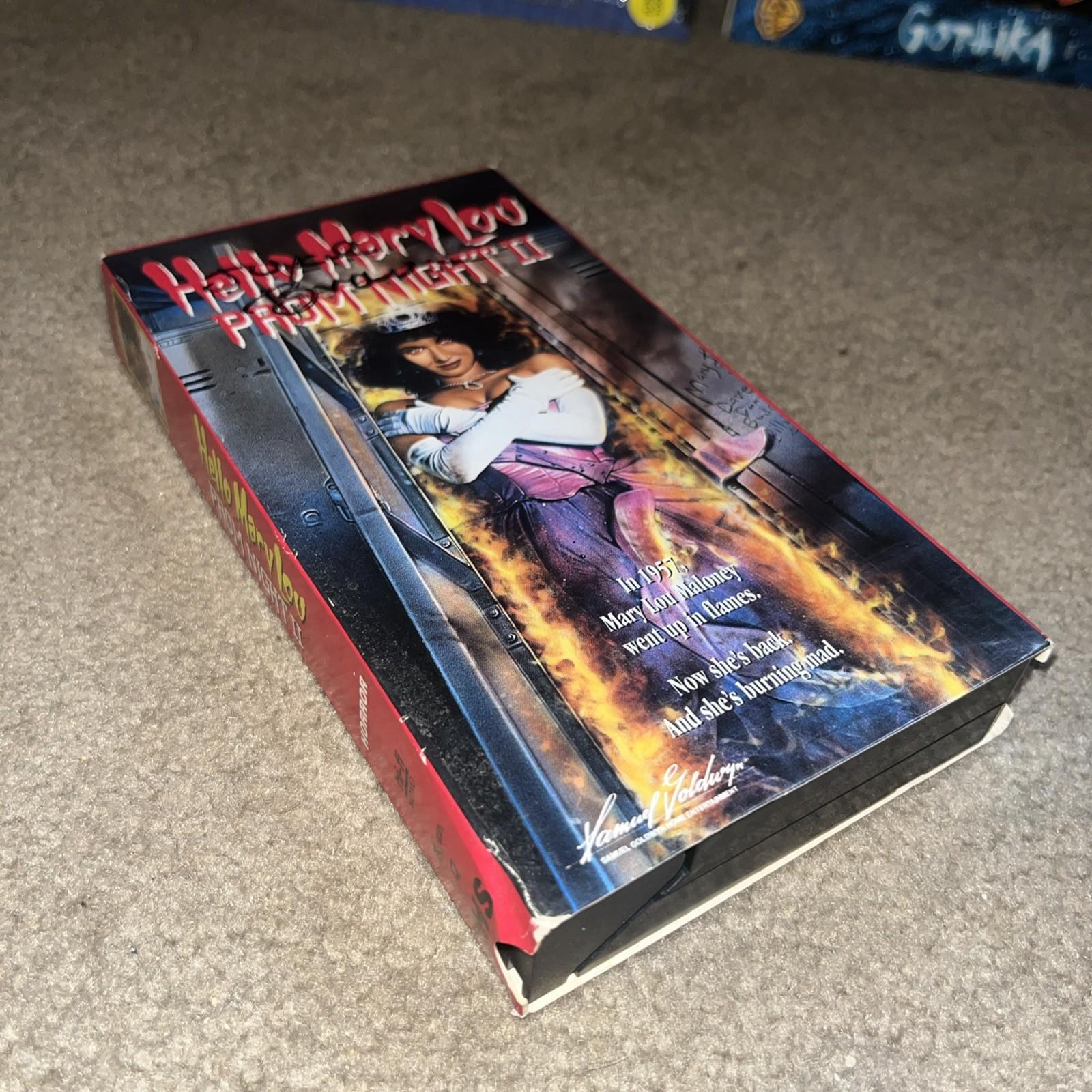 Hello Mary Lou Prom Night 2 87’ 95’ VHS Horror Slip Cult Classic Rare Collecting