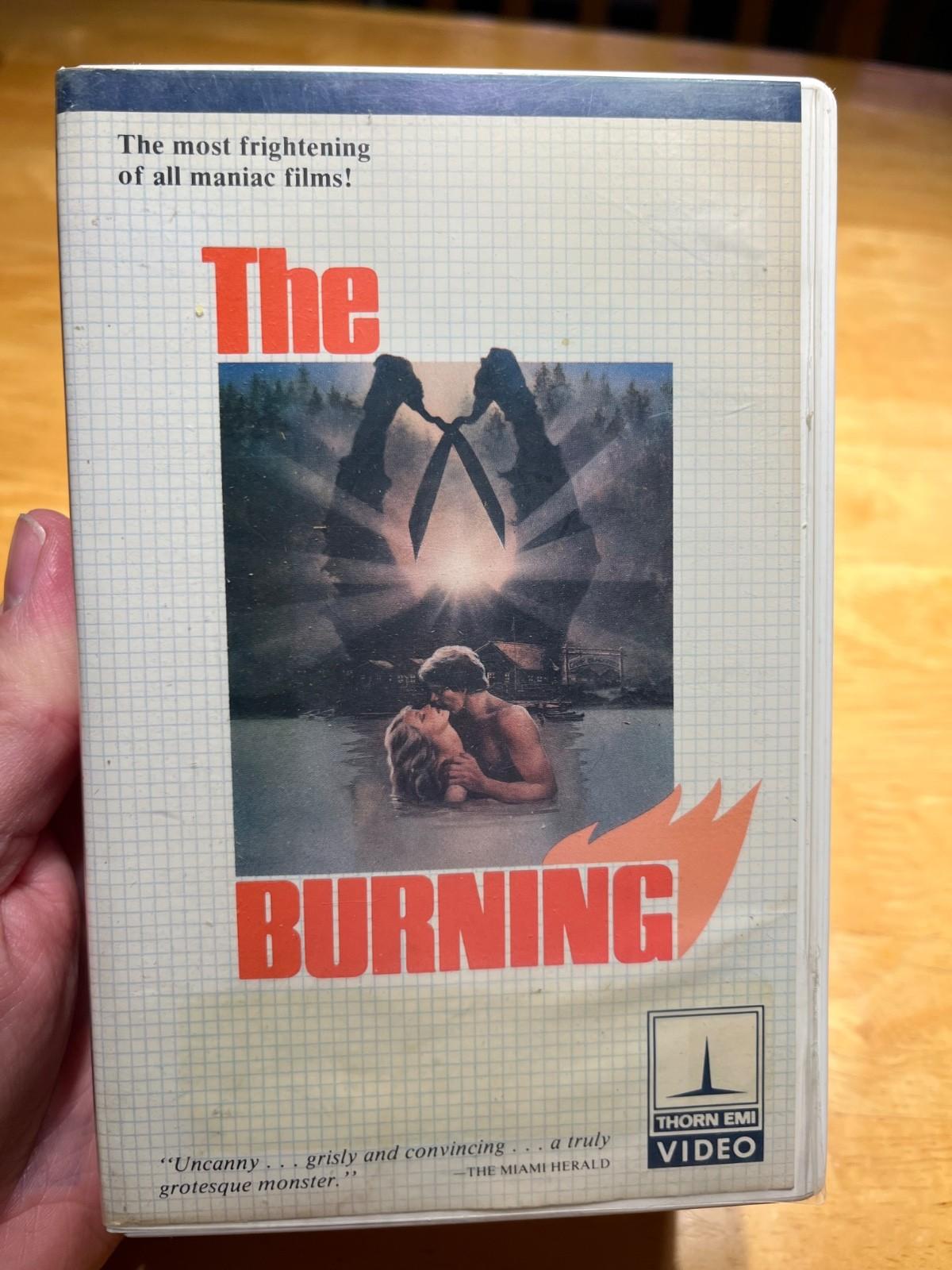 The Burning Betamax Horror video nastie Rare Thorn EMI Cult Beta Tom Savini