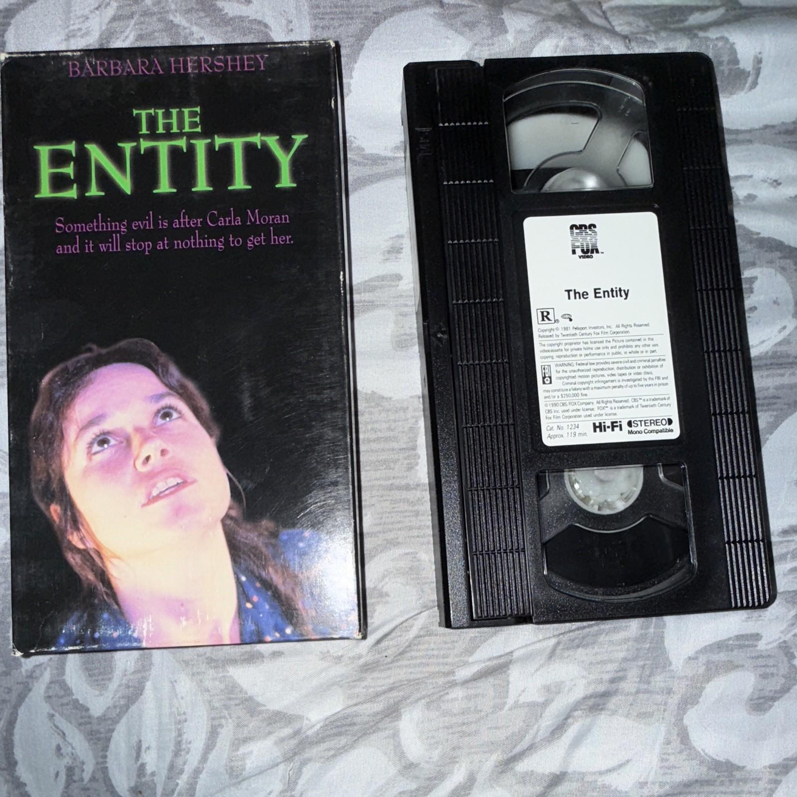 CBS/Fox Video The Entity (VHS) 1982 NTSC R Hi-Fi Stereo Barbara Hershey