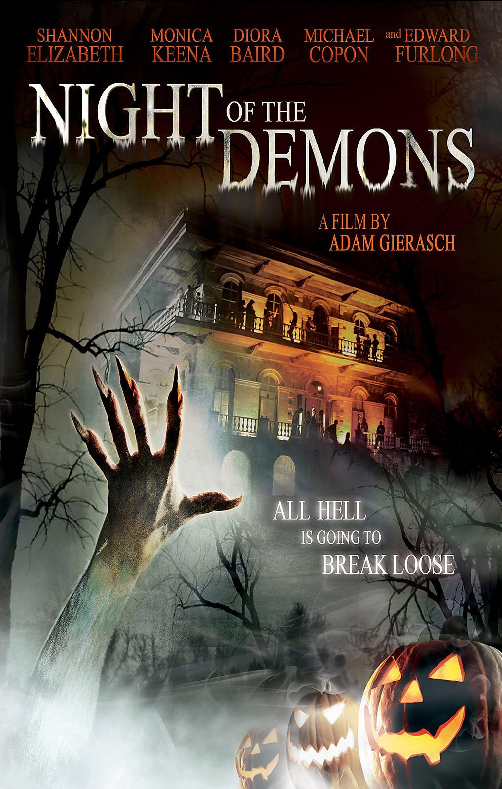 NIGHT OF THE DEMON Movie Poster RARE Horror
