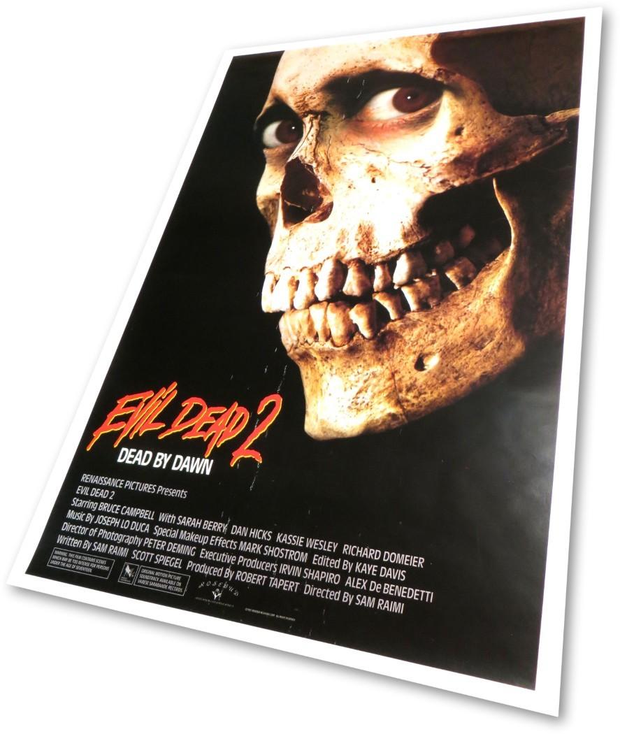 Evil Dead 2 27X40 One Sheet Movie Poster Dead by Dawn Vintage 1987